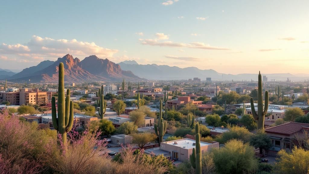 A visionary depiction of Tucson's future marketing landscape