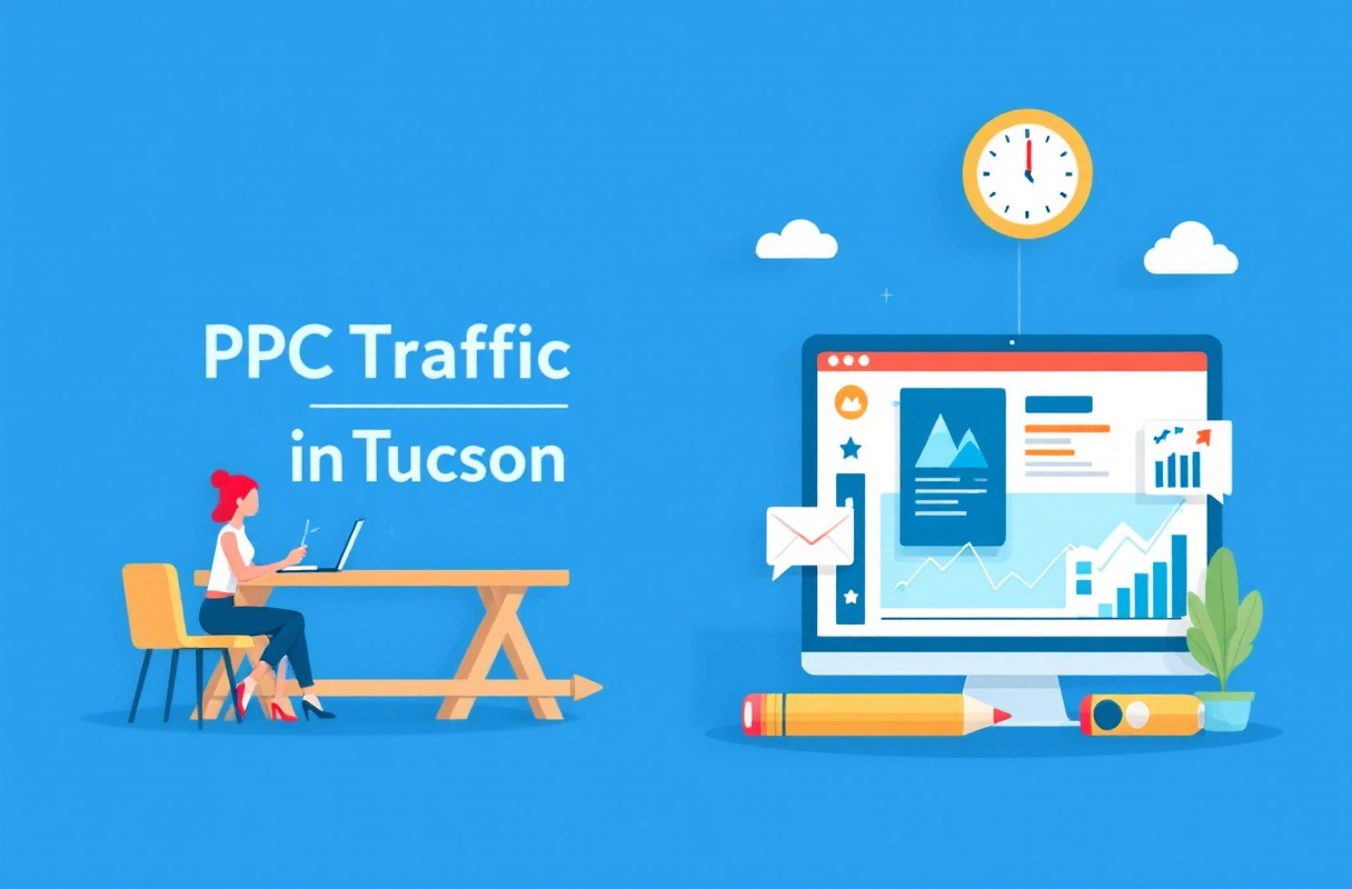 Professional image illustrating 1. Immediate Visibility and Traffic