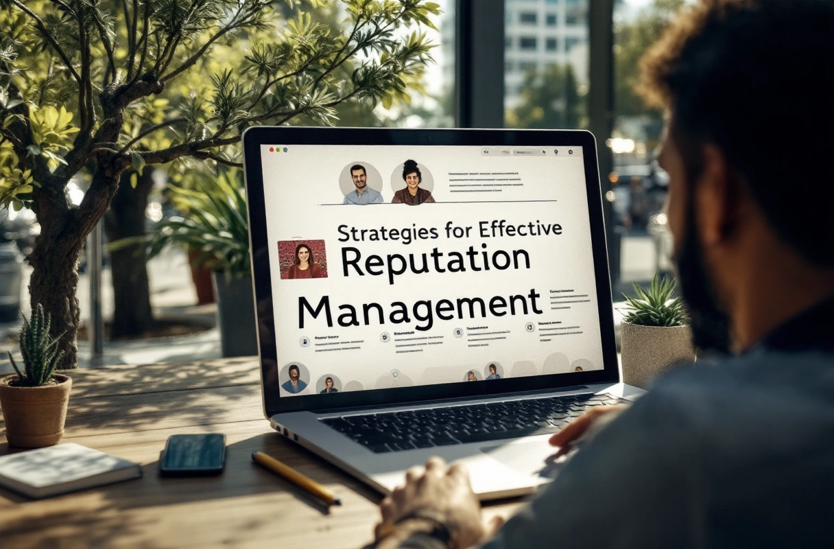 Professional image illustrating Strategies for Effective Reputation Management